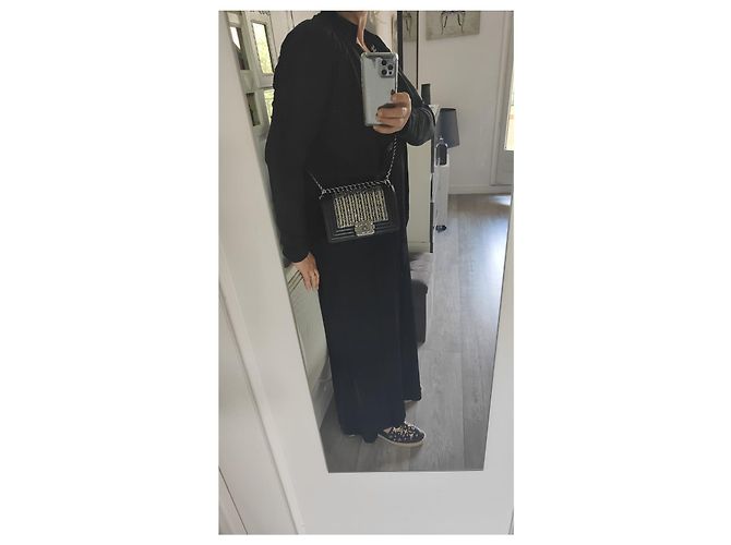Boy Limited Edition Chanel bambino piccolo perla e cristalli impreziositi Nero - vista 12