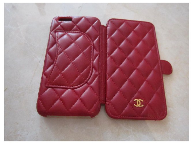Chanel Iphone Shell Rosso - vista 4