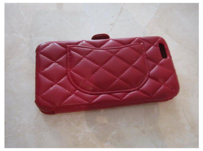 Chanel Iphone Shell Rosso - vista 9