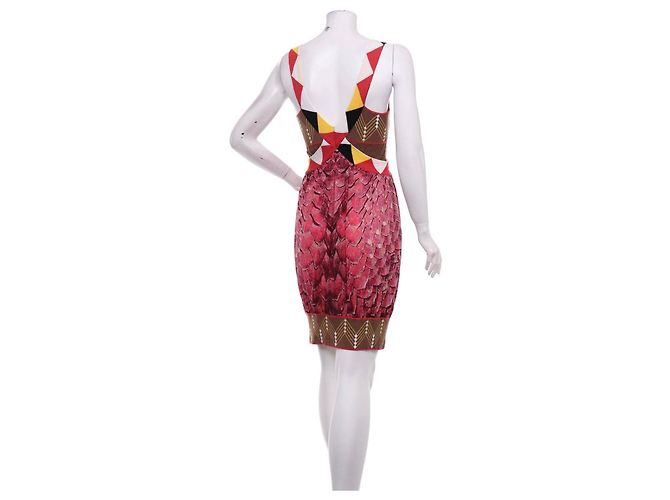 Vestido de seda Just Cavalli Multicolor Talla M - vista 2
