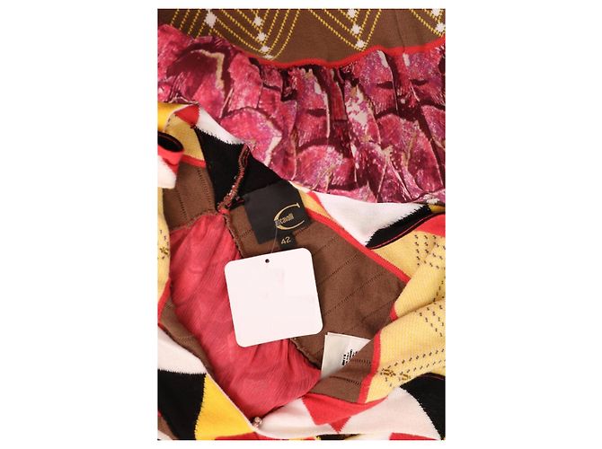Vestido de seda Just Cavalli Multicolor Talla M - vista 3