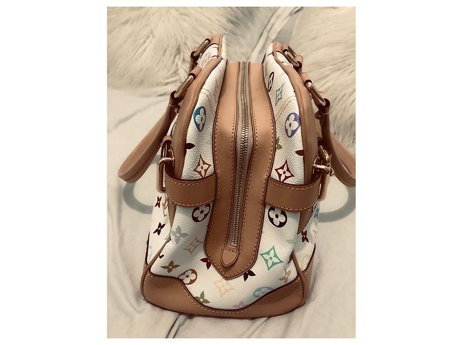 Louis Vuitton Leder Handtasche Mehrfarbig Mehrfarben - Ansicht 2