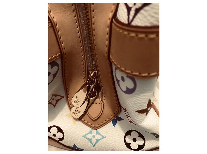 Louis Vuitton Leder Handtasche Mehrfarbig Mehrfarben - Ansicht 5
