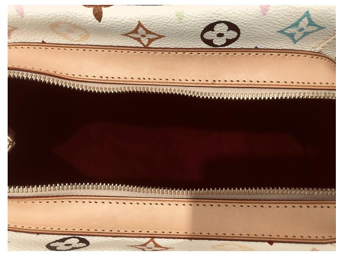 Louis Vuitton Leder Handtasche Mehrfarbig Mehrfarben - Ansicht 6