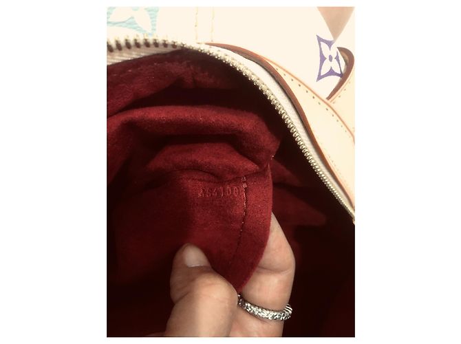 Louis Vuitton Leder Handtasche Mehrfarbig Mehrfarben - Ansicht 9