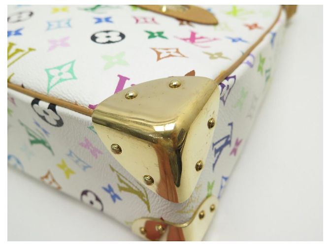 BORSA A MANO LOUIS VUITTON BOULOGNE IN BORSA A MANO MURAKAMI CON MONOGRAMMA Bianco - vista 5