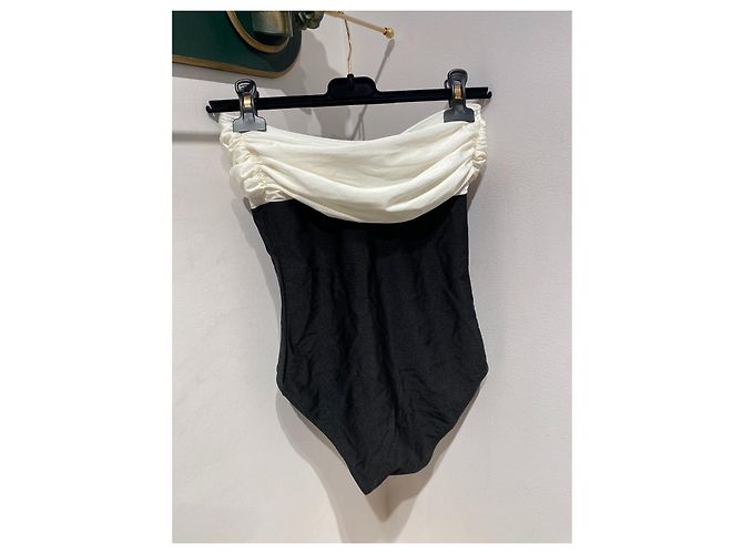 Chanel Trajes de baño Negro Blanco - vista 3