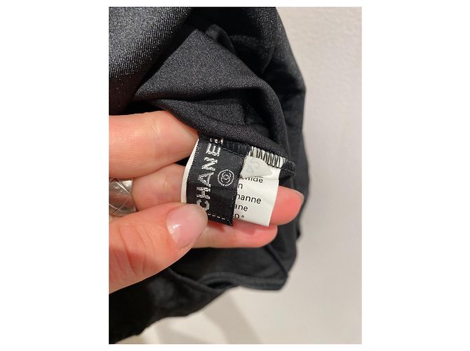 Chanel Trajes de baño Negro Blanco - vista 4