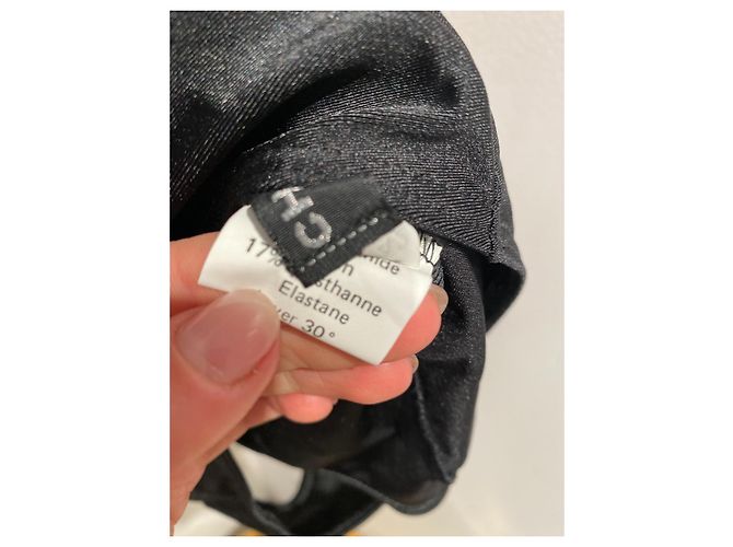 Chanel Trajes de baño Negro Blanco - vista 6