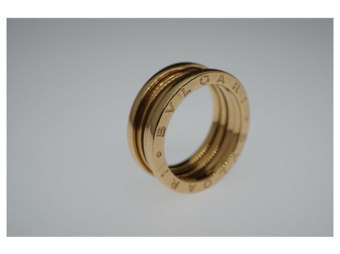 Bulgari Bvlgari B.Zero1 18K oro giallo 2-Band Ring Size 54 - vista 3