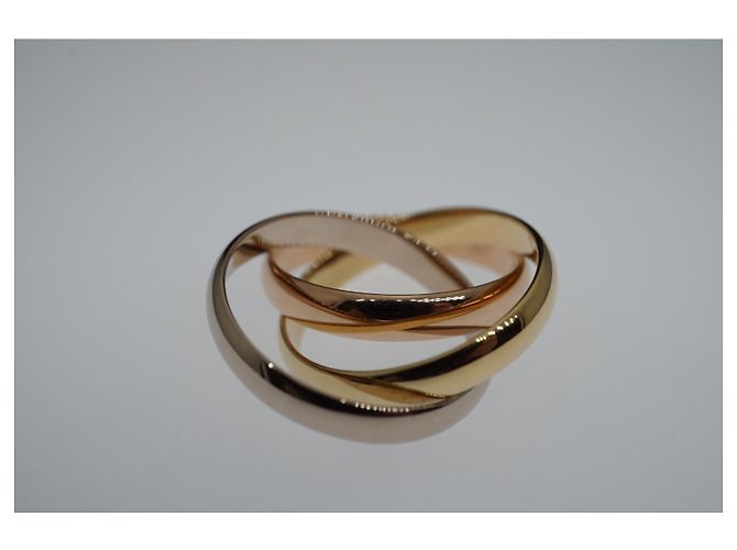 Love cartier, Anello Le Must De Cartier Trinity 18Anello in oro K. Gold hardware - vista 2