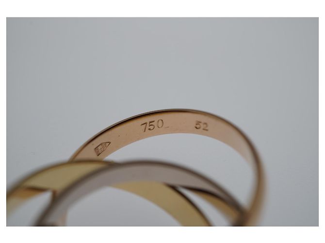 Love cartier, Anello Le Must De Cartier Trinity 18Anello in oro K. Gold hardware - vista 6