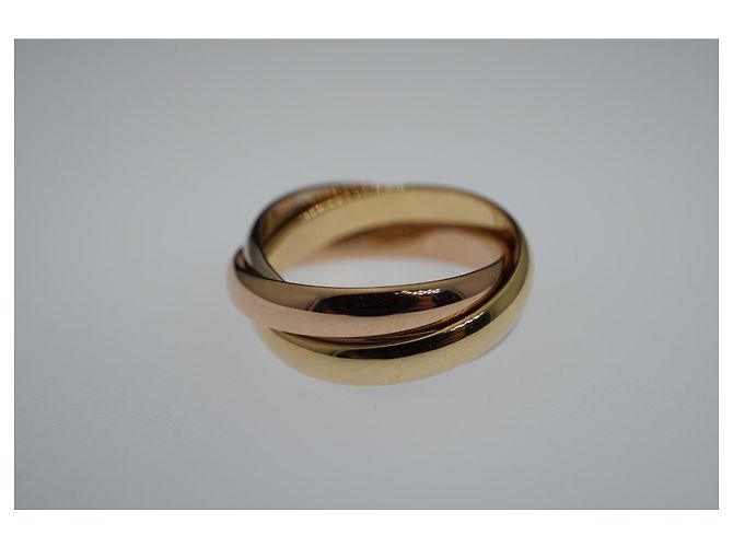 Love cartier, Anello Le Must De Cartier Trinity 18Anello in oro K. Gold hardware - vista 7