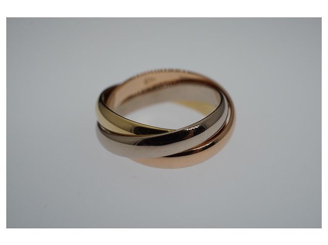 Love cartier, Anello Le Must De Cartier Trinity 18Anello in oro K. Gold hardware - vista 8