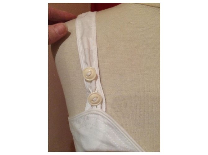 Vestido Chloé de algodón blanco talla 40 - vista 4
