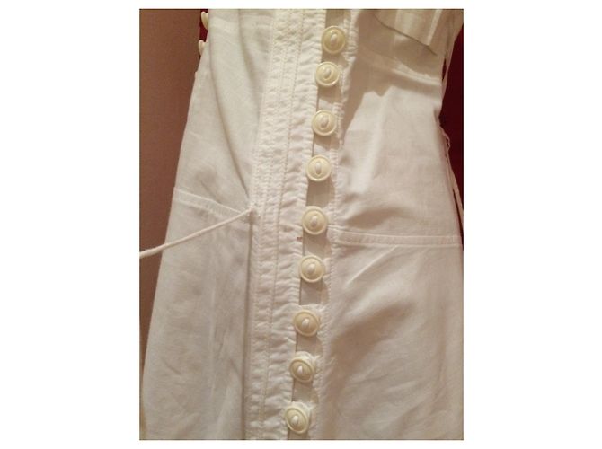Vestido Chloé de algodón blanco talla 40 - vista 5