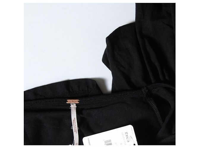Camicetta Free People Nera XS Nero - vista 3