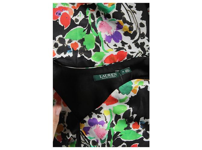 Ralph Lauren Blumenkleid Mehrfarben - Ansicht 3