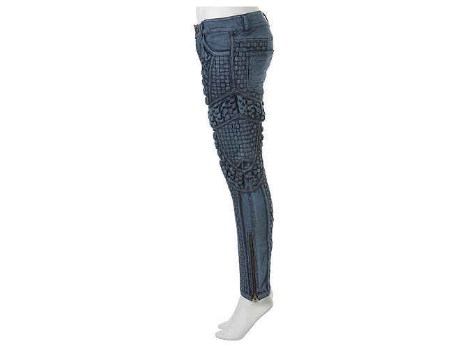 Kokon To Zai - KTZ Pantalones Azul - vista 5