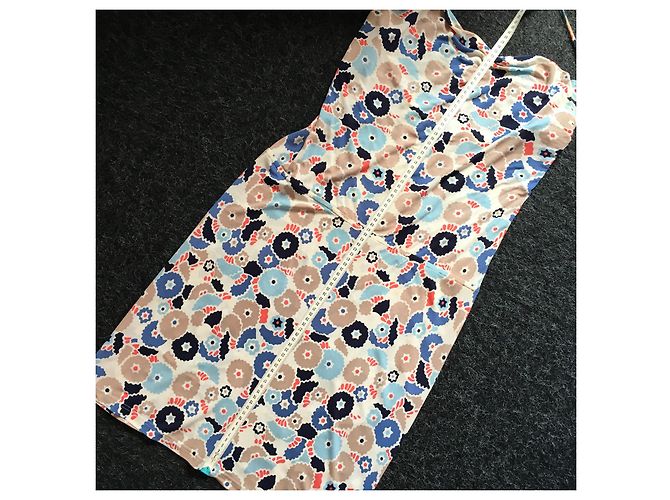 Céline Kleid aus Viskose Größe 38 Mehrfarben - Ansicht 12