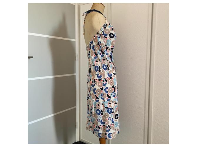 Céline Kleid aus Viskose Größe 38 Mehrfarben - Ansicht 2