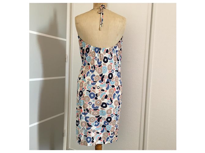 Céline Kleid aus Viskose Größe 38 Mehrfarben - Ansicht 3