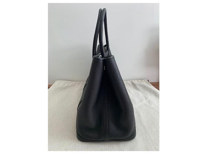 Garden Hermès Gartenparty-Tasche 36 Schwarz - Ansicht 7