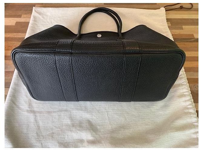 Garden Hermès Gartenparty-Tasche 36 Schwarz - Ansicht 11