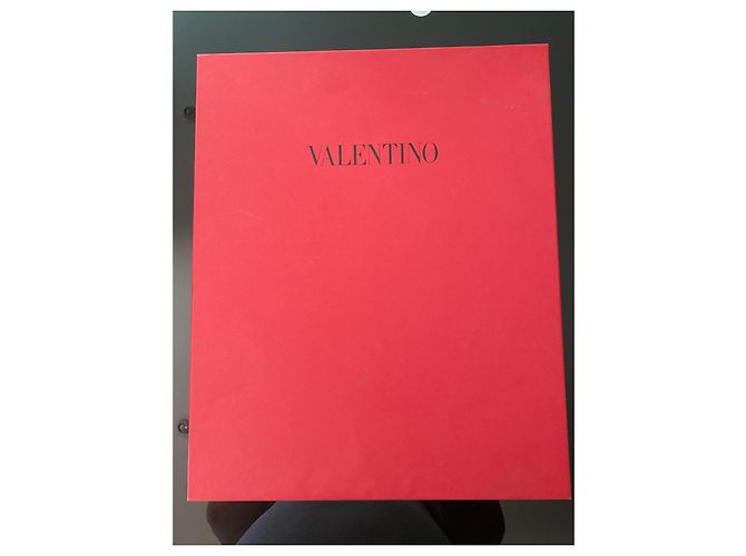 Valentino Garavani POCHETTE XL IN PELLE DI AGNELLO Nero - vista 2