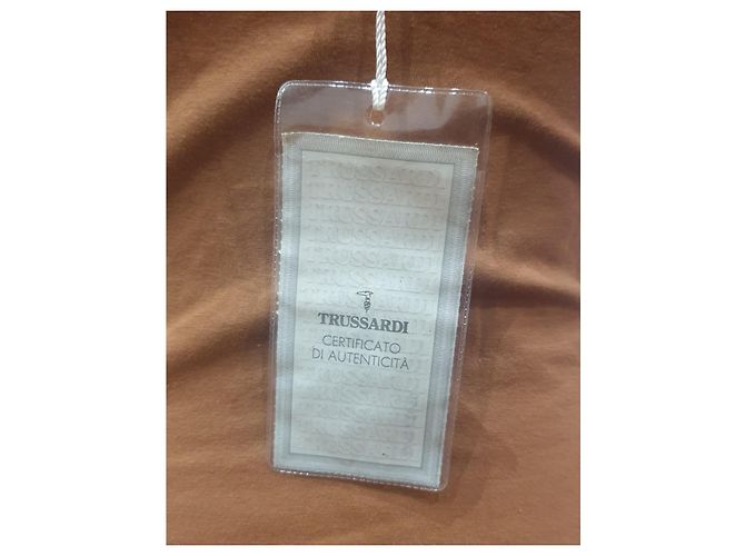 Trussardi Pullover mit Schleifenknoten Hellbraun - Ansicht 4