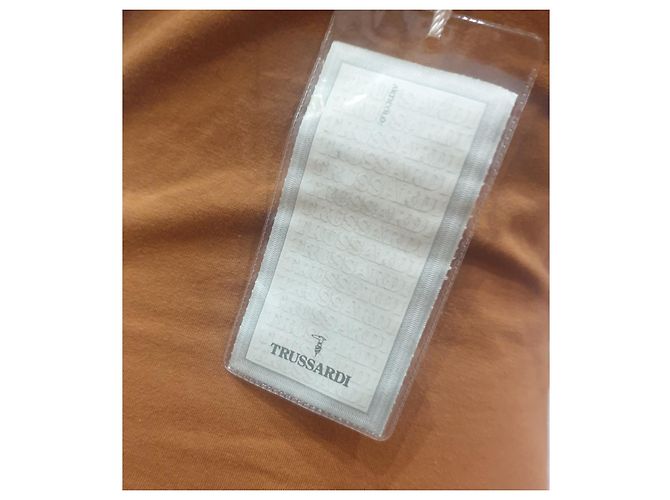 Trussardi Pullover mit Schleifenknoten Hellbraun - Ansicht 5