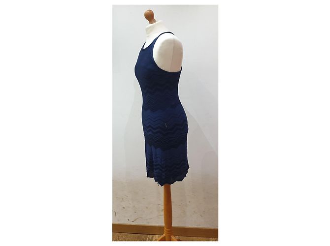 Gianfranco Ferré Jeans-Midikleid Dunkelblau - Ansicht 4