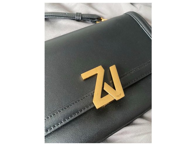 Zadig & Voltaire Zadig e Voltaire Iniziale La Clutch Nero - vista 2