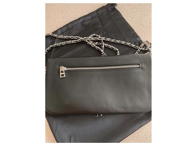 Borsa Zadig & Voltaire Rock in pelle nera Nero - vista 2