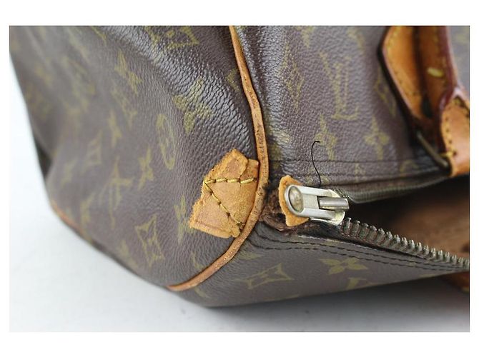 Louis Vuitton Monogram Speedy 35 Boston Bag - vista 3