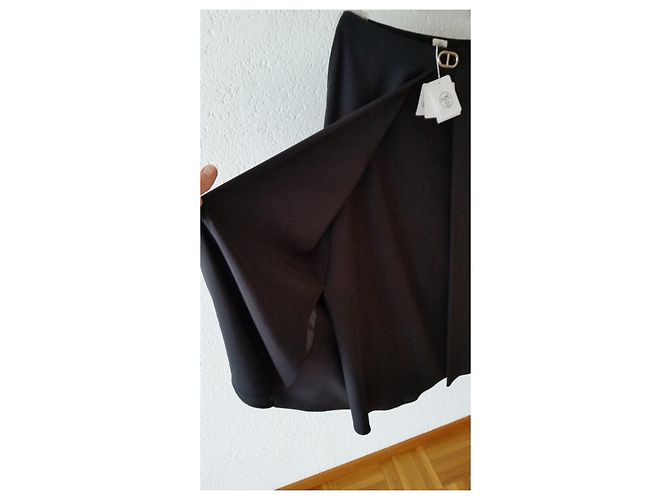 Hermès HERMES MIDI-ROCK SCHWARZ EIDECHSE - Ansicht 5