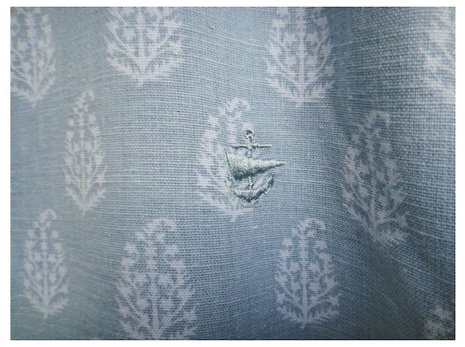 Autre Marque La Compagnie du Lin Hemd Gr. XL Hellblau - Ansicht 5