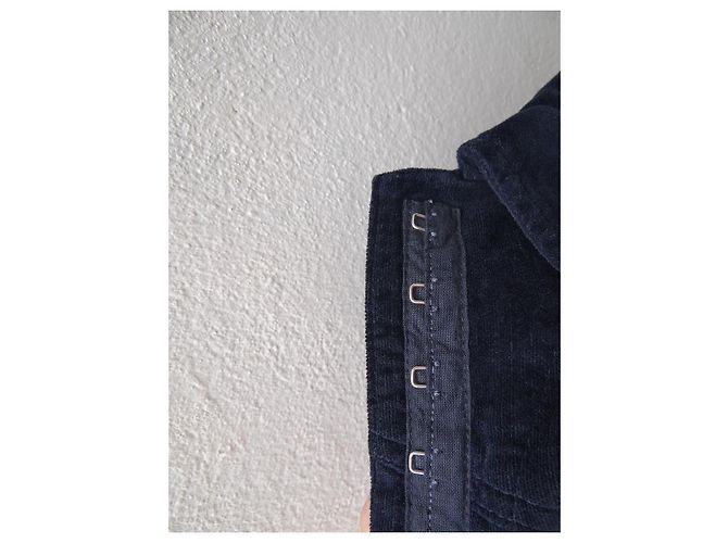 Kenzo Jacke Schwarz Baumwolle Größe L - Ansicht 4