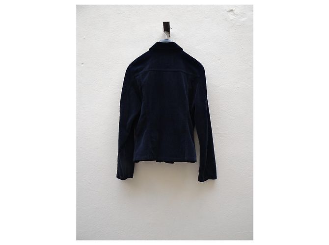 Kenzo Jacke Schwarz Baumwolle Größe L - Ansicht 6