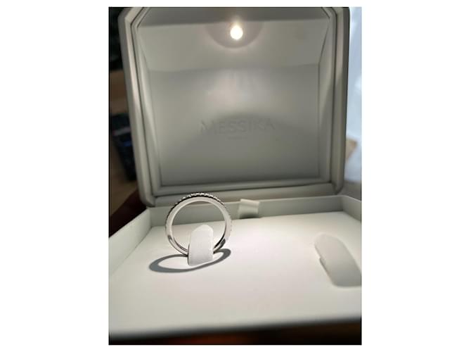 Anello Messika Emotion oro bianco argento Silver hardware - vista 3