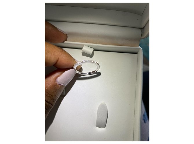 Anello Messika Emotion oro bianco argento Silver hardware - vista 4