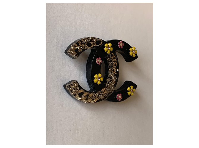 Chanel Pins & Broschen Schwarz - Ansicht 2