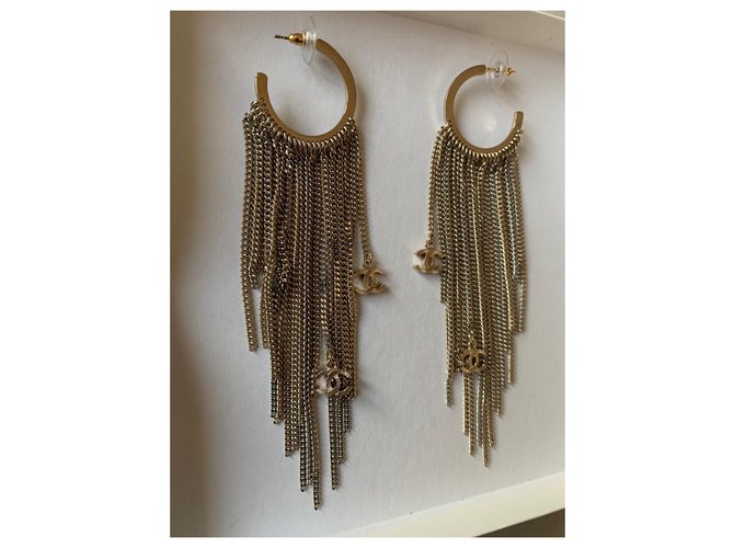 Chanel Aretes Dorado - vista 2