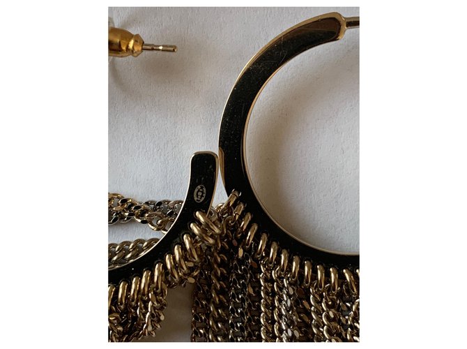 Chanel Aretes Dorado - vista 4