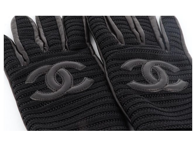 Chanel Guanti Nero - vista 3