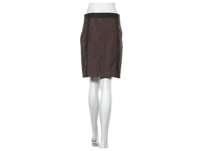Marc Cain Rock Braun Polyester Größe S - Ansicht 2