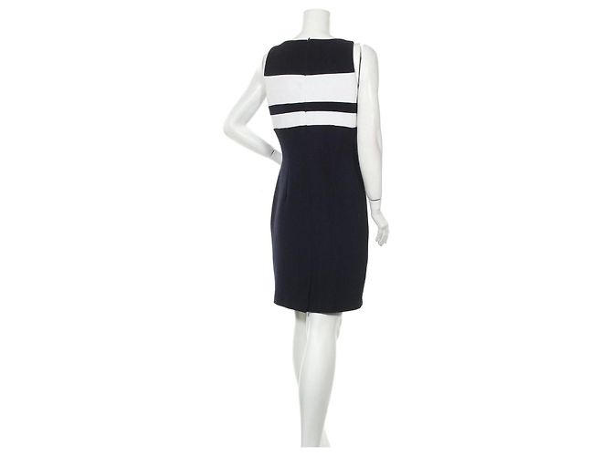 Joseph Ribkoff Kleid Blau Weiß - Ansicht 2