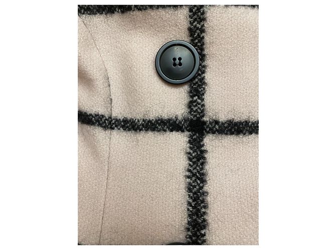 Conjunto de saia e casaco Christian Dior rosa de lã - vista 4