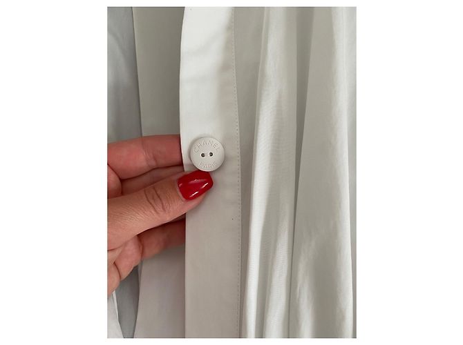 Vestido Chanel La Pausa de algodón blanco - vista 16