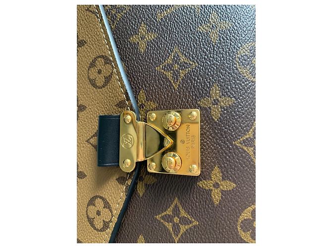 Metis Louis Vuitton Estuche de lona reversible MÉTIS AGOTADO Beige - vista 3